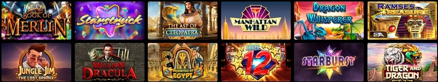 Juegos que están disponibles en el casino online deposito 3 euros