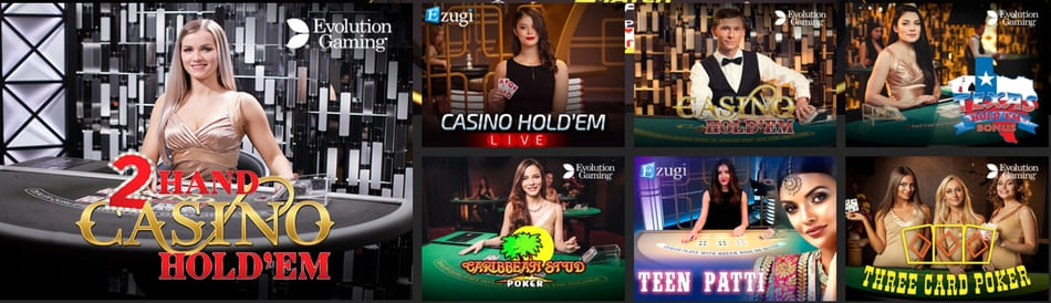 casinos en vivo con póquer 
